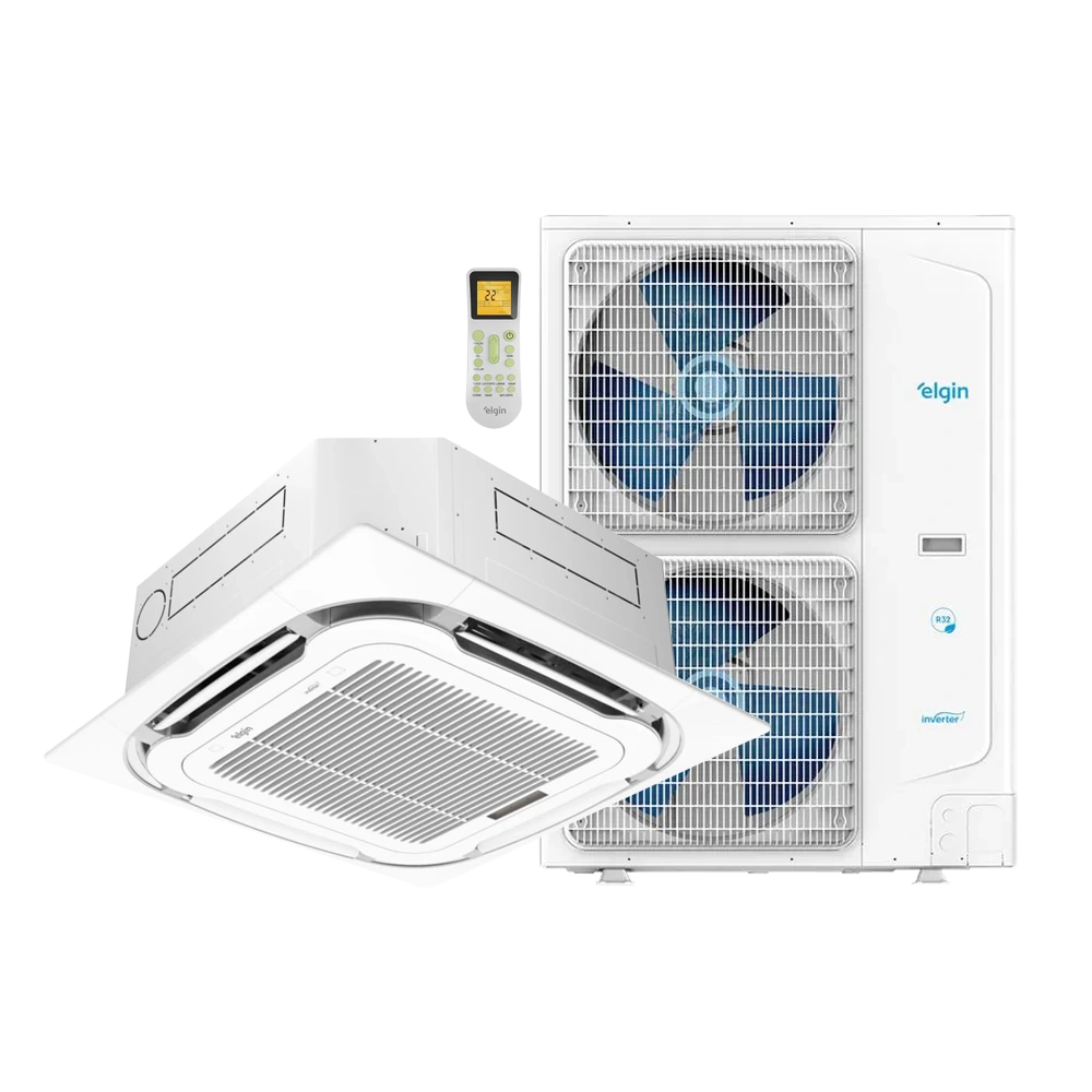 Ar Condicionado Cassete Elgin Inverter Eco 60000 Btus Frio 220v R-32